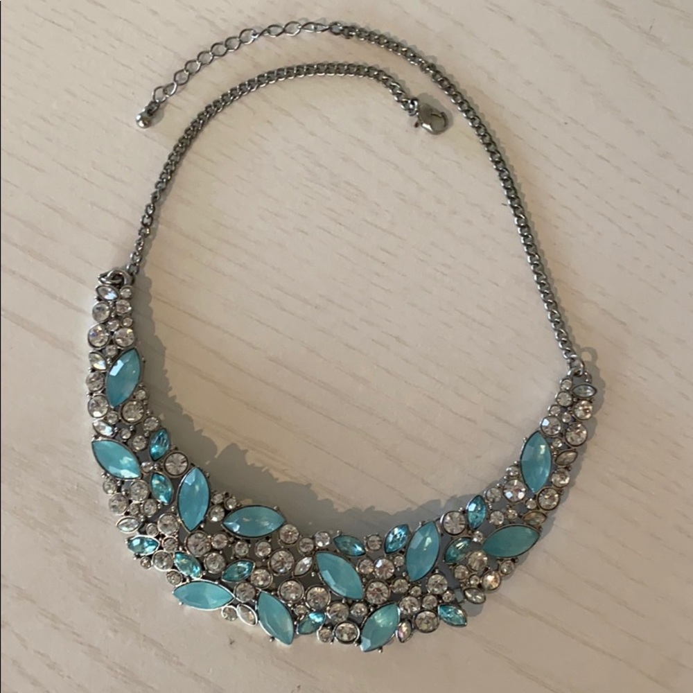 DONATING SOON Sparkly Turquoise Necklace